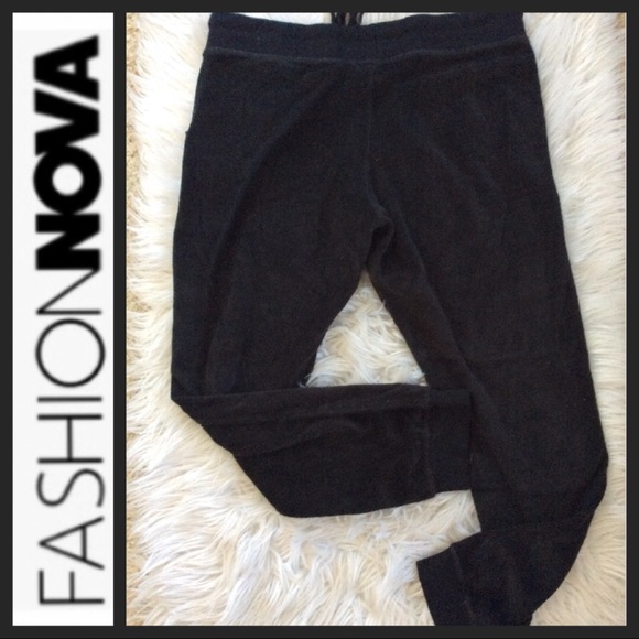Fashion Nova French Terry Joggers - Picture 5 of 8
